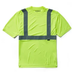 Wolverine Caution Short Sleeve Tee Hi Vis Green Shop