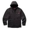 Wolverine Men'S Bucksaw Knit Shirt Jac Black Heather Flash Sale