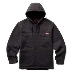 Wolverine Men'S Bucksaw Knit Shirt Jac Black Heather Flash Sale