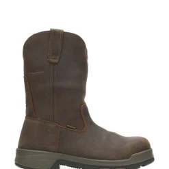 Wolverine Men'S Cabor Epx® Waterproof Composite Toe Wellington Dark Brown New