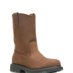 Wolverine Men'S Dd Work Steel Toe Wellington Dark Brown Sale
