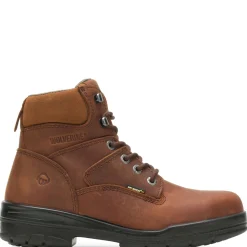 Wolverine Men'S Durashocks® Slip Resistant Steel-Toe 6" Work Boot Canyon New