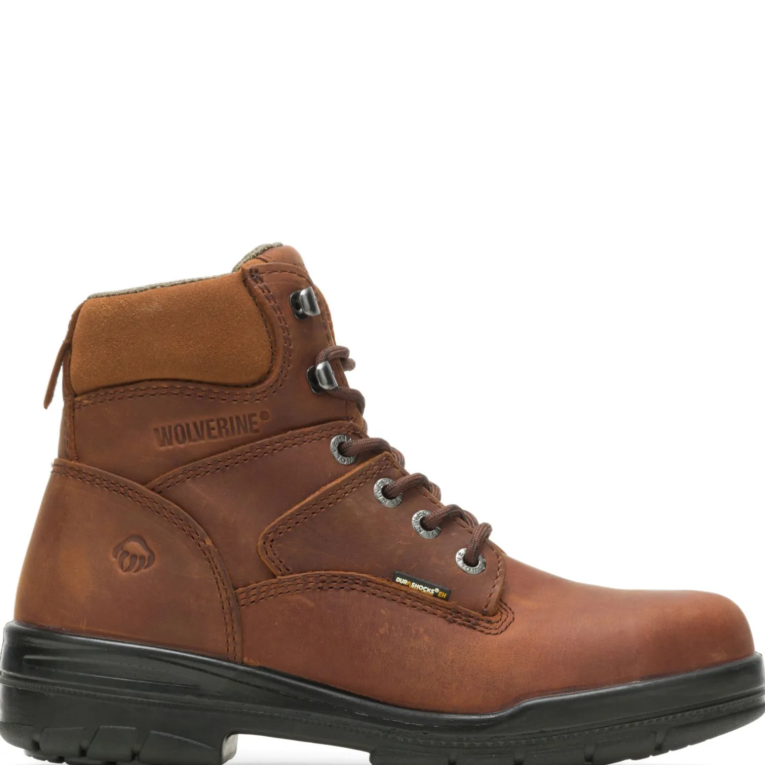Wolverine Men'S Durashocks® Slip Resistant Steel-Toe 6" Work Boot Canyon New