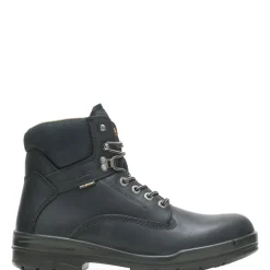 Wolverine Men'S Durashocks® Sr Direct-Attach Lined 6" Work Boot Black Clearance