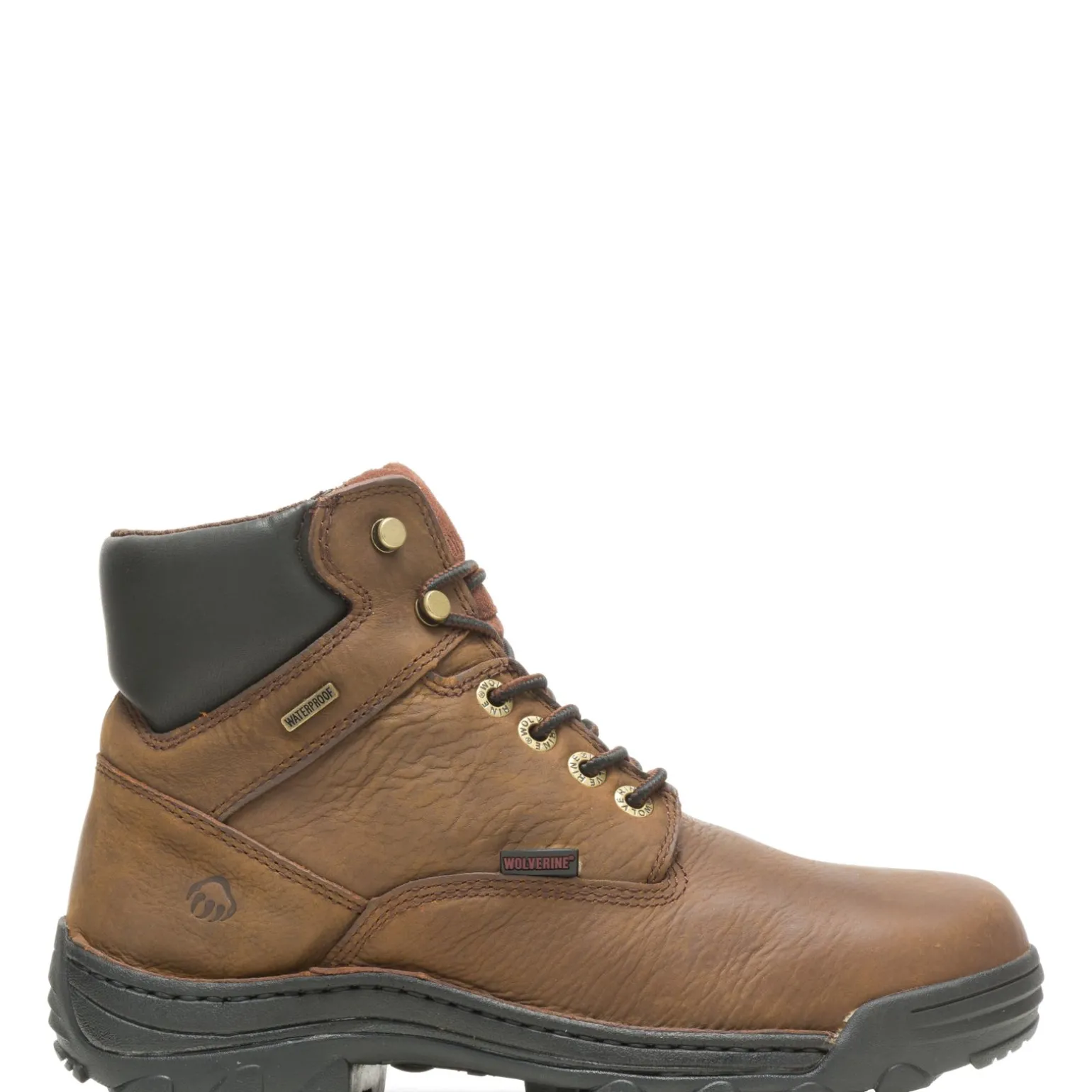 Wolverine Men'S Durbin Waterproof 6" Work Boot Brown Sale