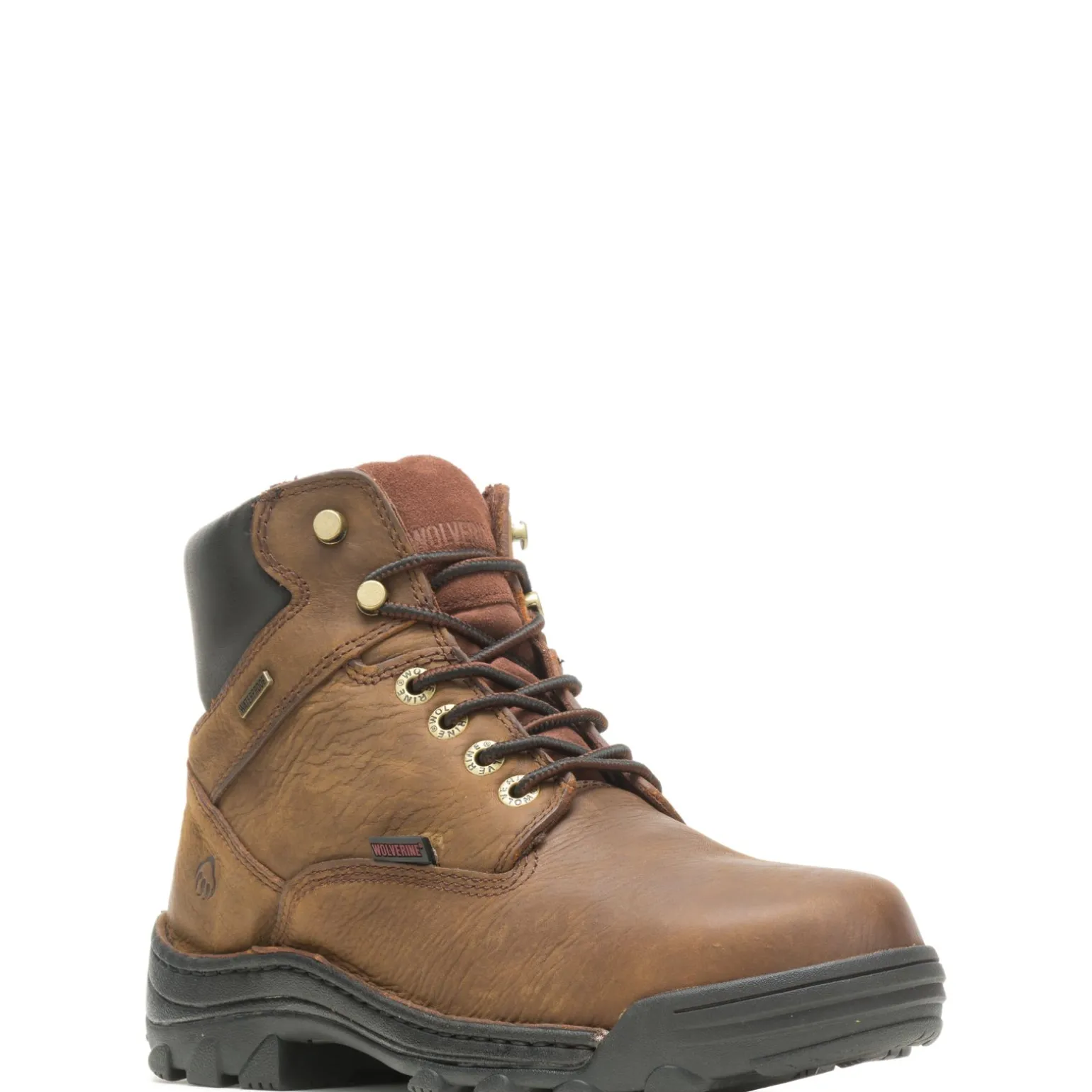 Wolverine Men'S Durbin Waterproof 6" Work Boot Brown Sale