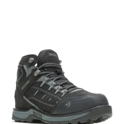 Wolverine Men'S Edge Lx Epx® Waterproof Carbonmax® Work Boot Black/Grey New