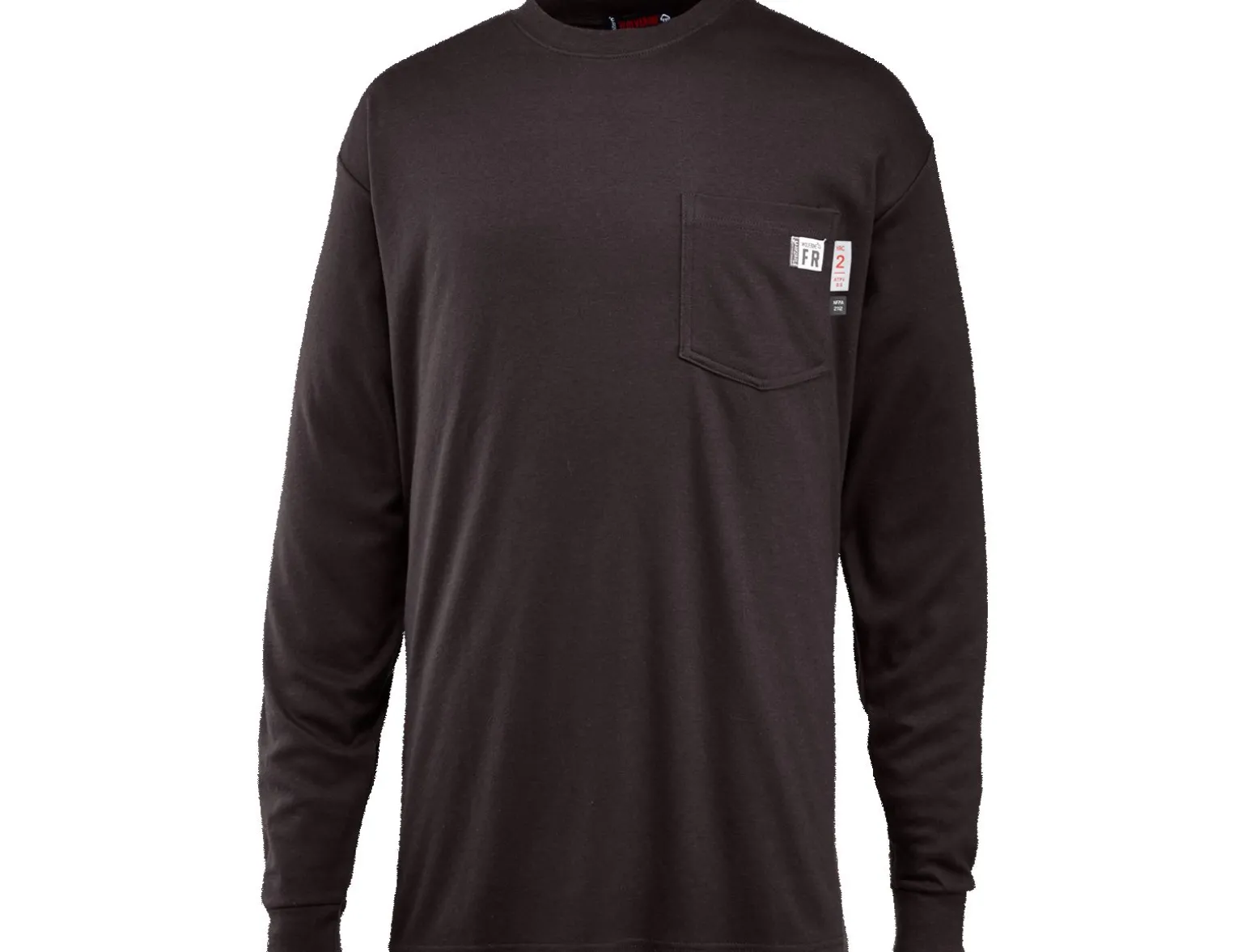 Wolverine Men'S Firezero Long Sleeve Tee Black Fashion