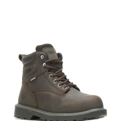 Wolverine Men'S Floorhand Insulated 6" Steel-Toe Work Boot Dark Brown Cheap