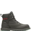 Wolverine Men'S Floorhand Lx 6" Steel Toe Work Boot Black Clearance
