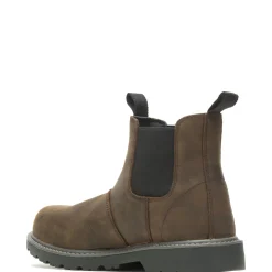 Wolverine Men'S Floorhand Steel-Toe Work Romeo Dark Brown Cheap