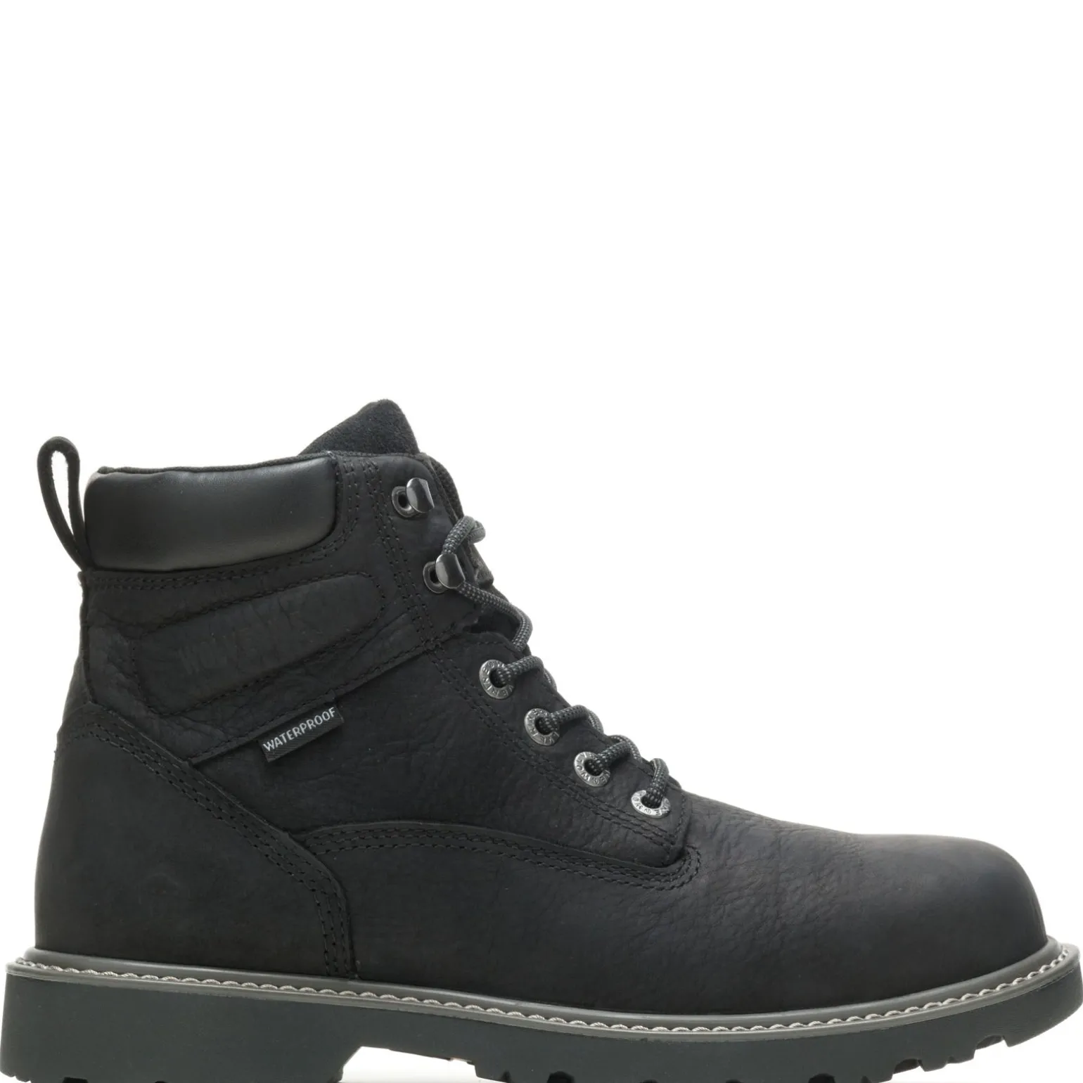Wolverine Men'S Floorhand Waterproof Steel-Toe 6" Work Boot Black Store