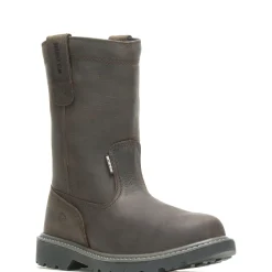 Wolverine Men'S Floorhand Waterproof Steel-Toe 10" Wellington Dark Brown Outlet
