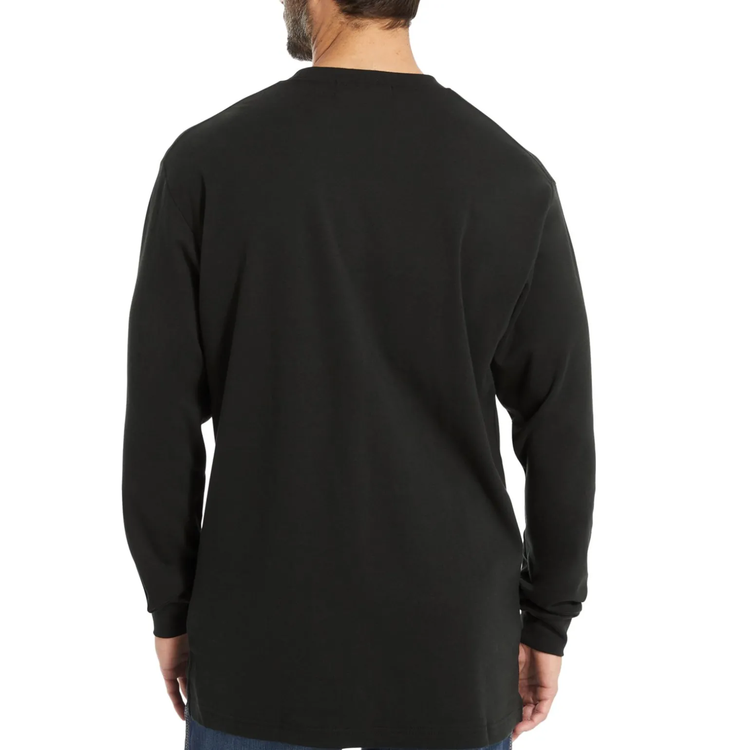 Wolverine Men'S Fr Long Sleeve Print Tee Black Fashion