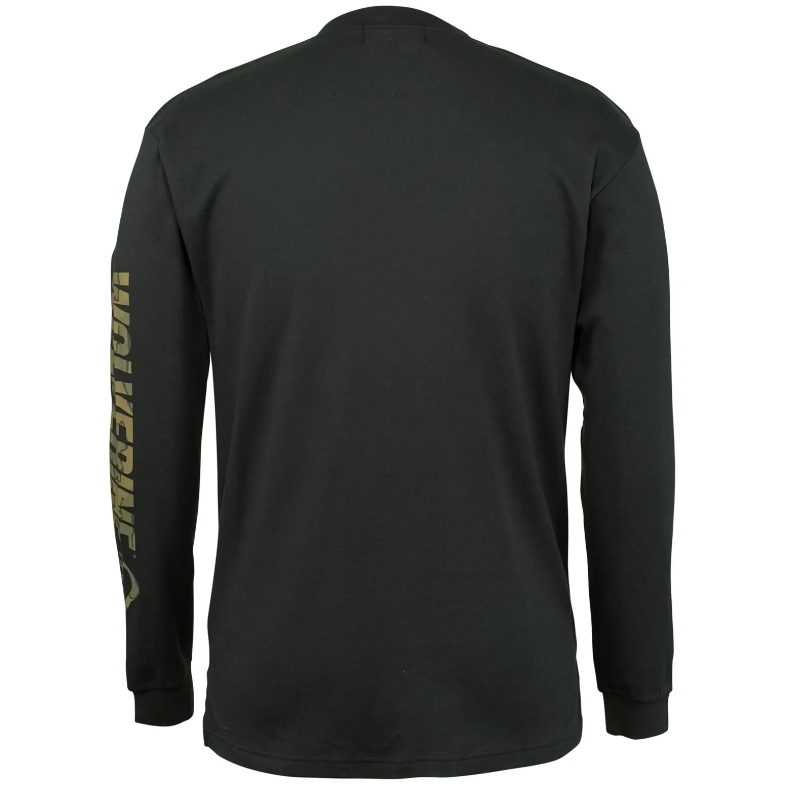 Wolverine Men'S Fr Long Sleeve Print Tee Black Fashion