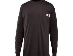 Wolverine Men'S Fr Long Sleeve Tee Black Fashion