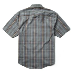 Wolverine Men'S Fuse Short Sleeve Plaid Shirt Greystone Plaid Shop