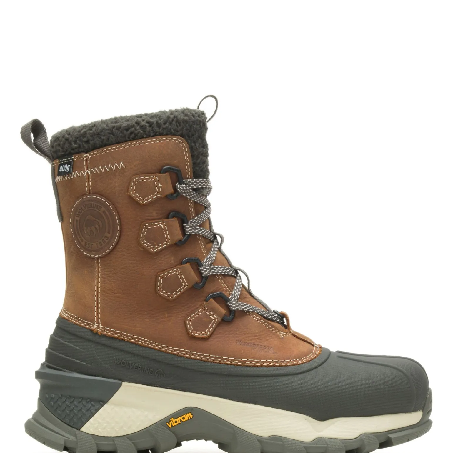 Wolverine Men'S Glacier Surge Arctic Insulated Boot Cognac Online