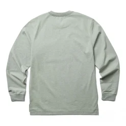 Wolverine Men'S Guardian Cotton™ Long Sleeve Pocket Tee Light Grey Heather Online