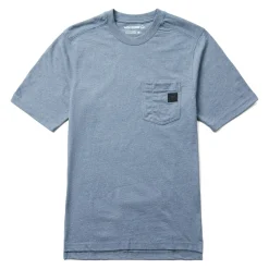 Wolverine Men'S Guardian Cotton™ Pocket Tee Blue Heather Clearance