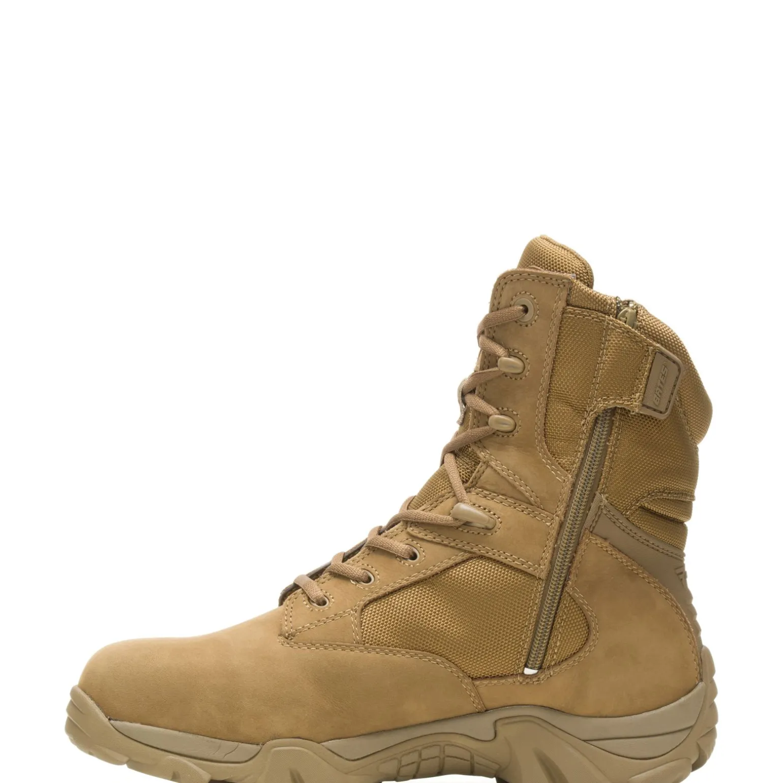 Wolverine Men'S Gx-8 Waterproof Composite Toe Side Zip Coyote New