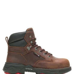 Wolverine Men'S Hellcat Fuse Durashocks® Ultraspring™ 6" Carbonmax™ Work Boot Peanut Hot