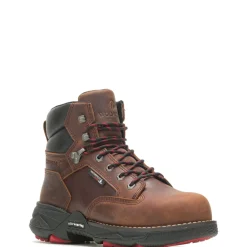 Wolverine Men'S Hellcat Fuse Durashocks® Ultraspring™ 6" Carbonmax™ Work Boot Peanut Hot