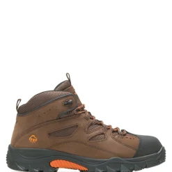 Wolverine Men'S Hudson Steel-Toe Work Boot Dark Brown/Black Hot