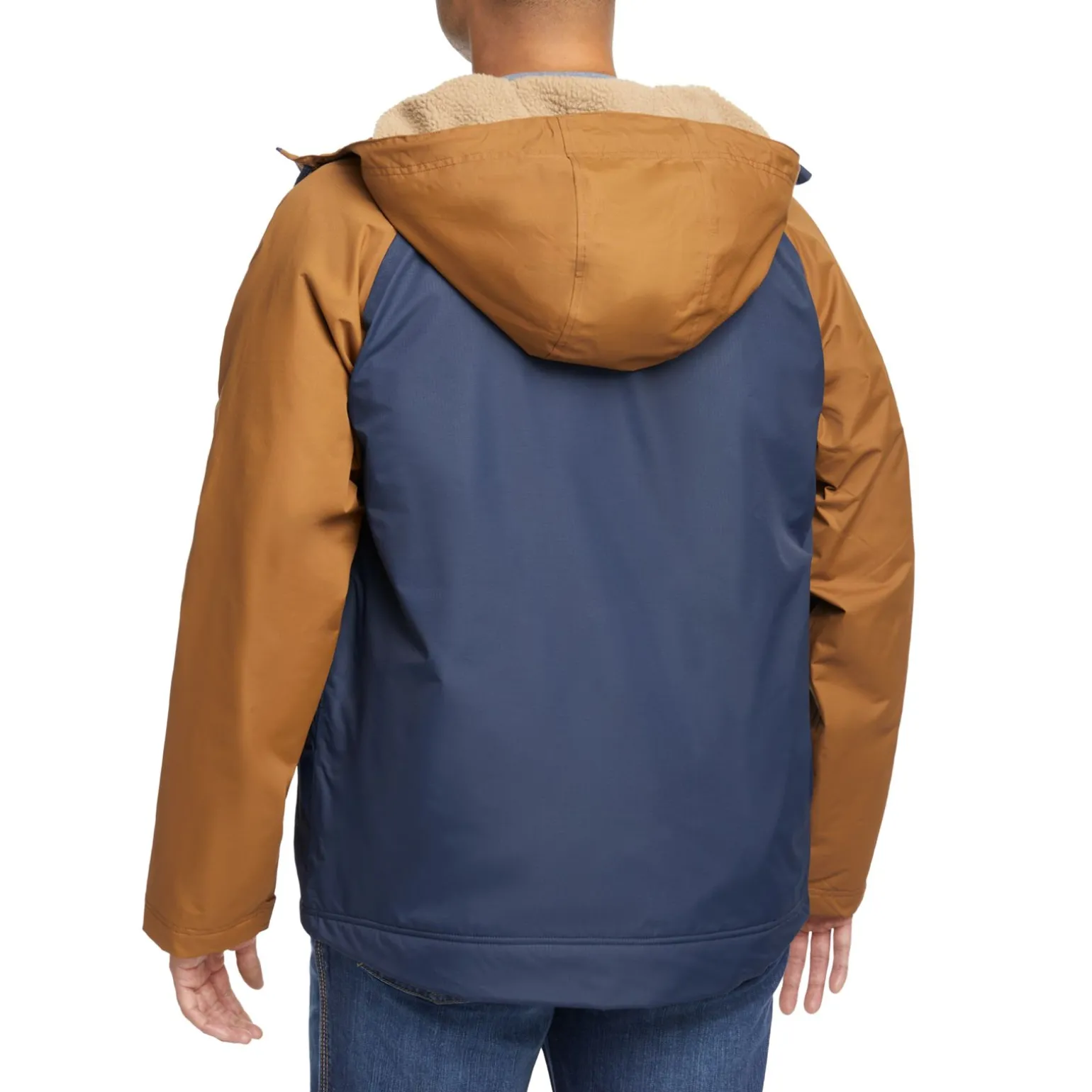Wolverine Men'S I-90 Sherpa Lined Rain Jacket Navy Flash Sale