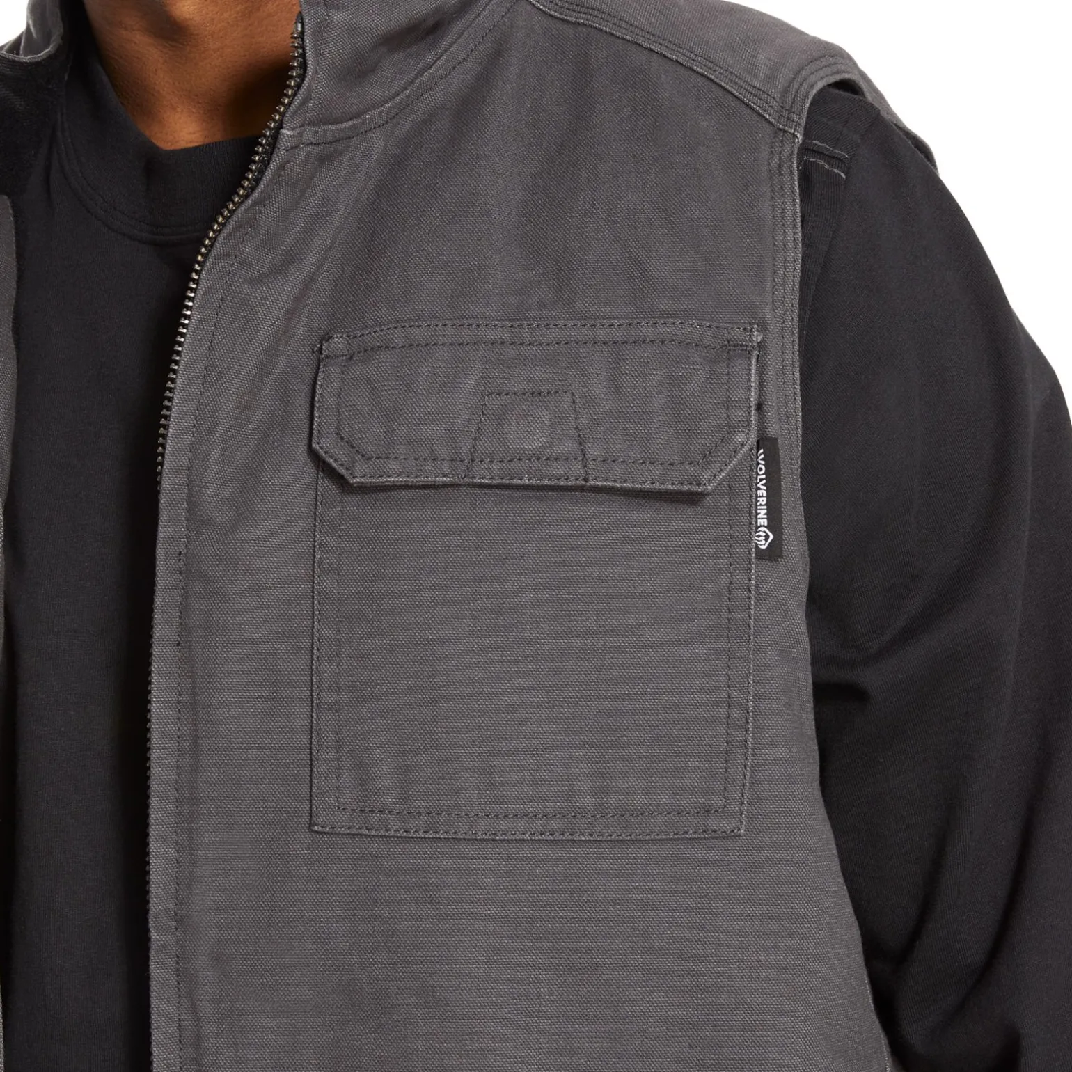 Wolverine Men'S Lockhart Vest Granite Fashion