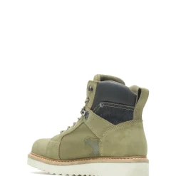 Wolverine Men'S Lucky Brand Worker Burnt Olive Flash Sale