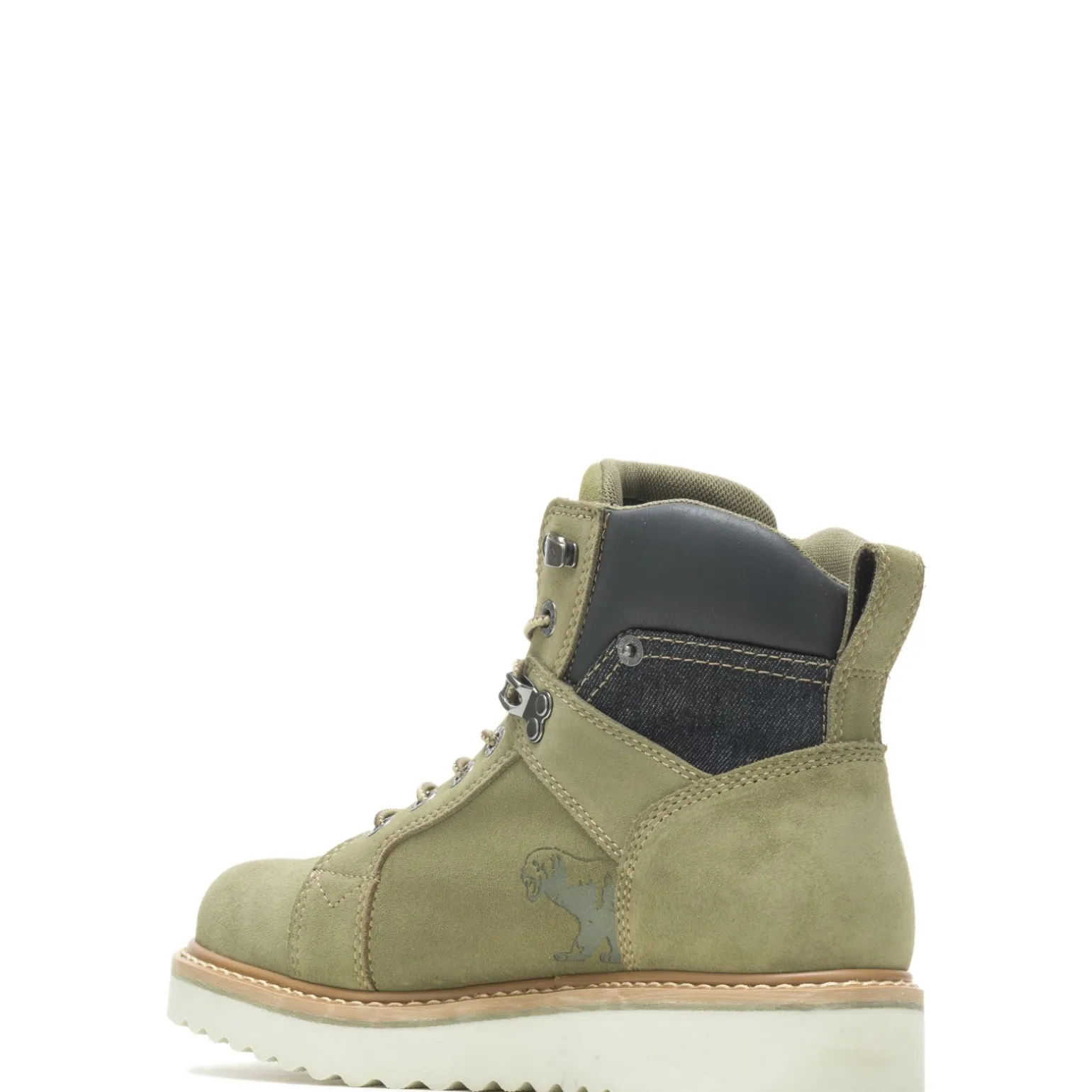 Wolverine Men'S Lucky Brand Worker Burnt Olive Flash Sale