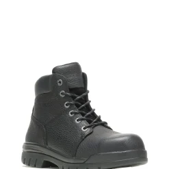 Wolverine Men'S Marquette Steel-Toe 6" Work Boot Black New