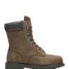 Wolverine Men'S Mckay Waterproof Steel-Toe 8” Work Boot Brown Shop