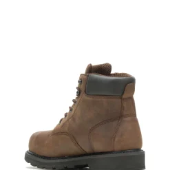 Wolverine Men'S Mckay Waterproof Steel-Toe 6” Work Boot Brown Best Sale