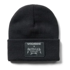 Wolverine Men'S Metallica Scholars Collection Knit Beanie Black Best