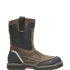 Wolverine Men'S Overman Waterproof Carbonmax® Wellington Brown/Black Store