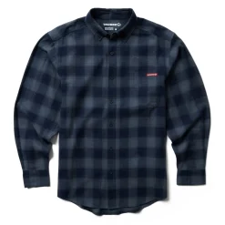 Wolverine Men'S Pike Flannel Shirt Midnight Plaid Fashion