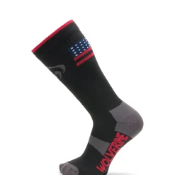 Wolverine Men'S 2-Pk. Ramparts Crew Sock Black Discount