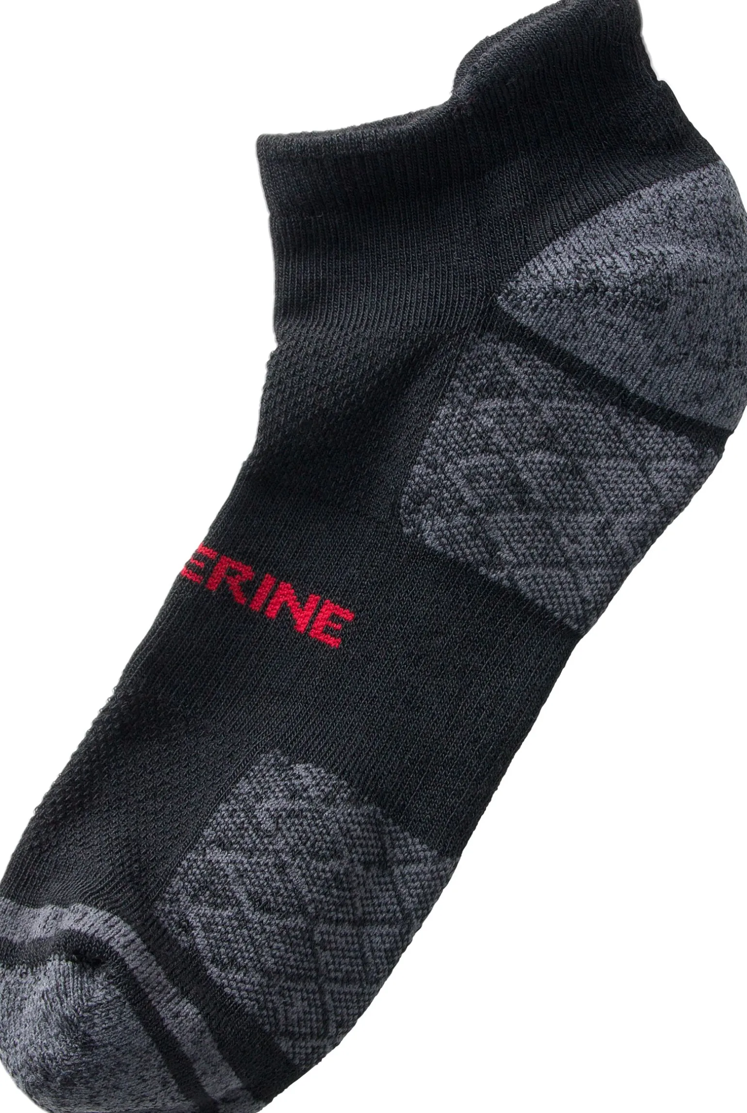 Wolverine Men'S 3Pk Single Safety Toe Tab Low Cut Sock Black Cheap