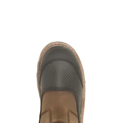 Wolverine Men'S Raider Durashocks® Shield Carbonmax® Wellington Work Boot Dark Brown Hot