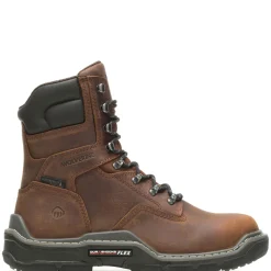 Wolverine Men'S Raider Durashocks® Waterproof 8" Work Boot Peanut Hot