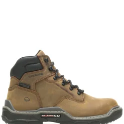 Wolverine Men'S Raider Durashocks® Waterproof 6" Carbonmax® Work Boot Brown Fashion
