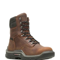 Wolverine Men'S Raider Durashocks® Waterproof 8" Work Boot Peanut Hot