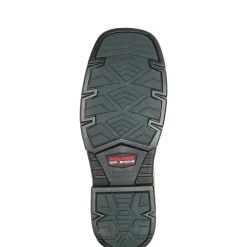 Wolverine Men'S Rancher Durashocks® Steel Toe Wellington Red New