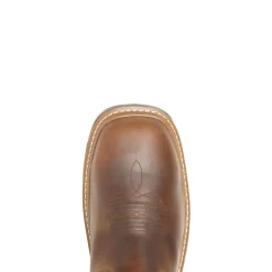 Wolverine Men'S Rancher Durashocks® Steel Toe Wellington Red New