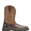 Wolverine Men'S Rancher Epx® Carbonmax™ Work Wellington Gravel/Brown Fashion