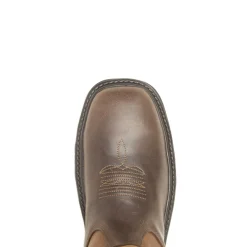Wolverine Men'S Rancher Epx® Carbonmax™ Work Wellington Gravel/Brown Fashion
