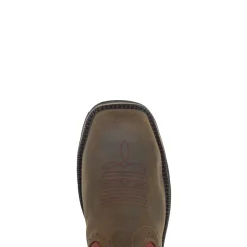 Wolverine Men'S Rancher Met Guard Steel-Toe Wellington Brown/Red Online