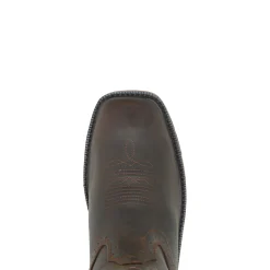 Wolverine Men'S Rancher Square-Toe Steel-Toe Wellington Dk Brown/Rust Hot